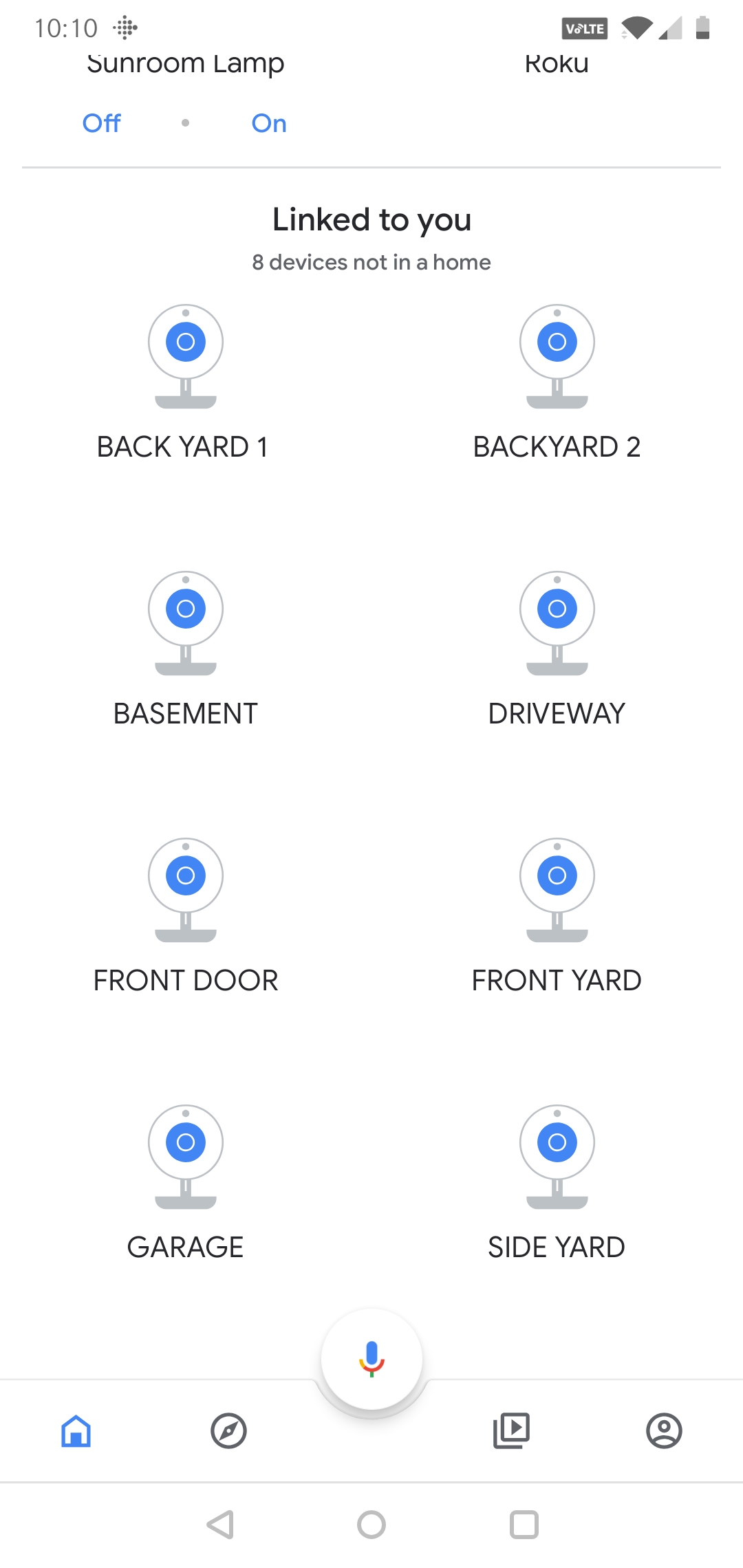google home swann security