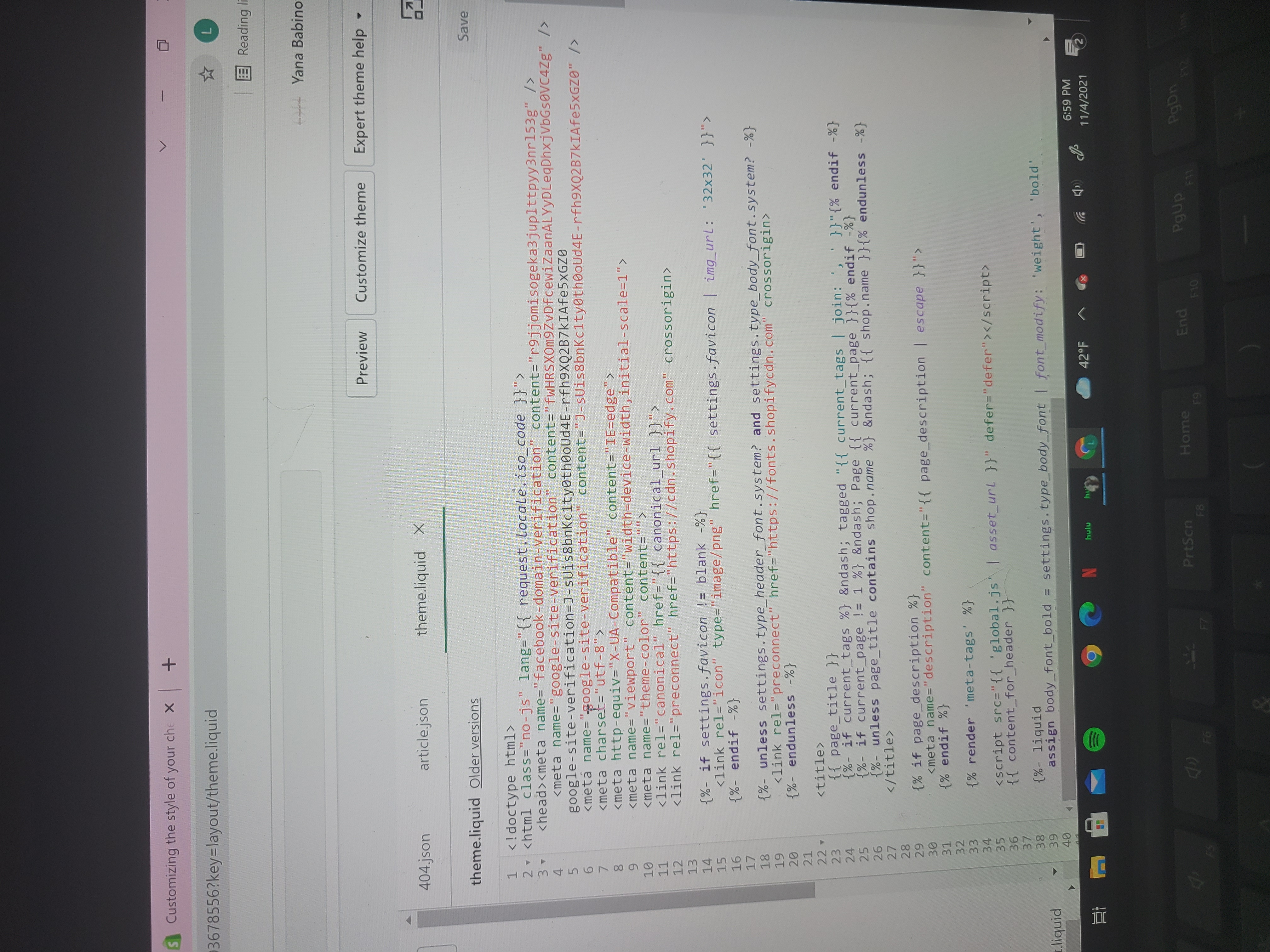 site was verified but the verification code is still on the top of the page  will it be removed after - Google Search Central Community