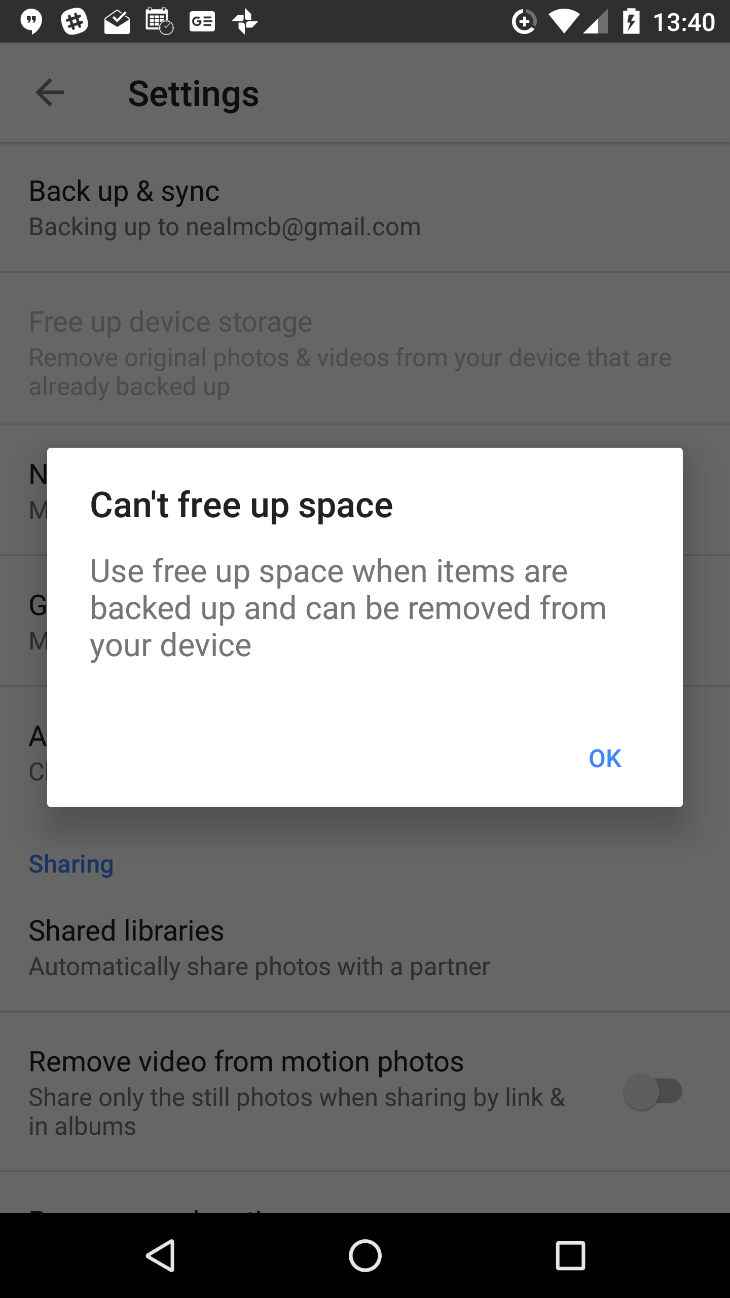 android 4.4 delete google account