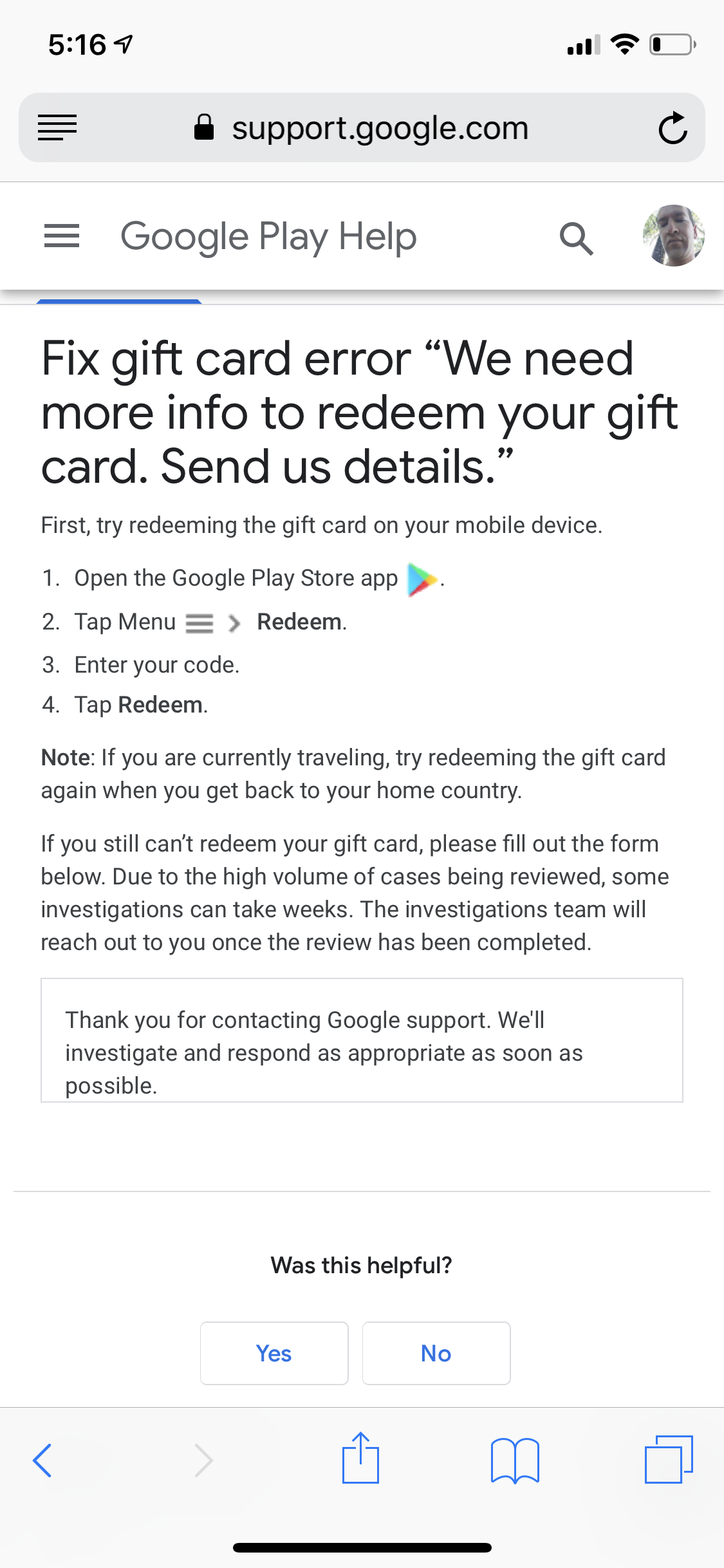 My Google Play Card I Can T Redeem It This Platform Is Fraud How Will You Get 0 Card And No Work Google Play Community