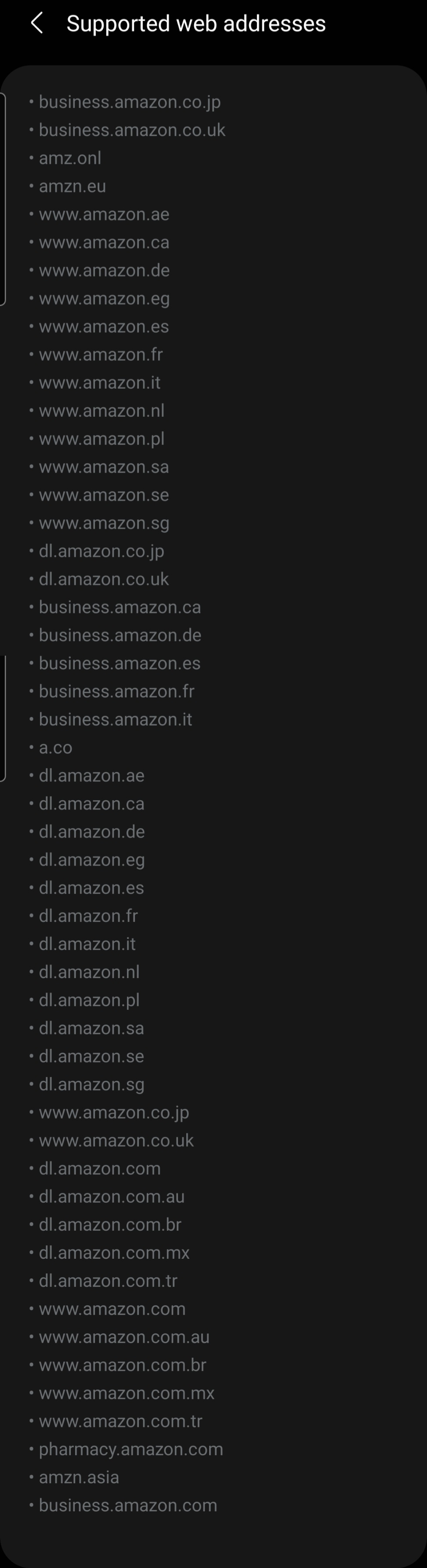 Amazon links won't open in app anymore after Android 11 update. - Google  Pixel Community