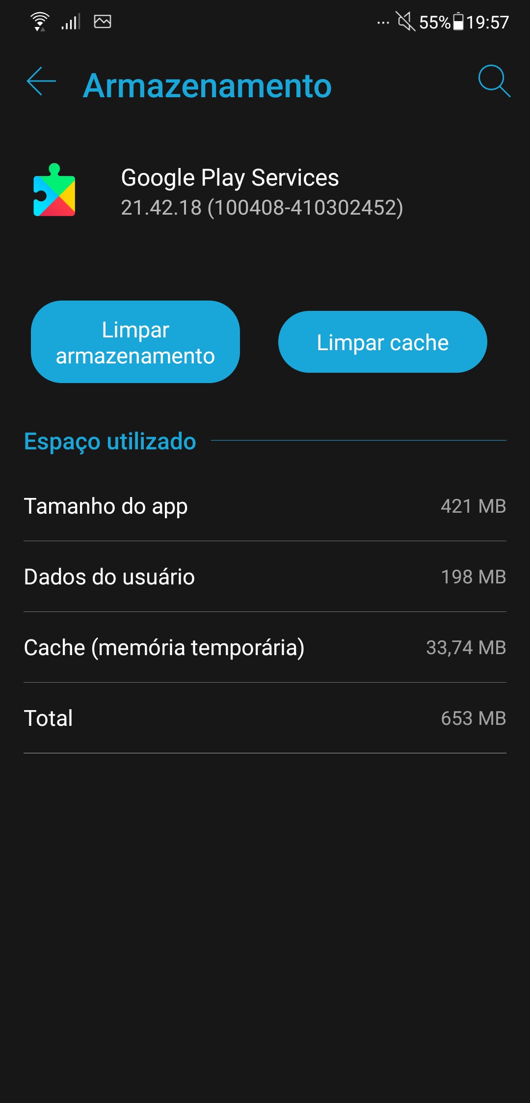 Meu aparelho é um Samsung a72 fiz a restauração, atualização, agora o play  service não quer atualiza - Comunidade Google Play