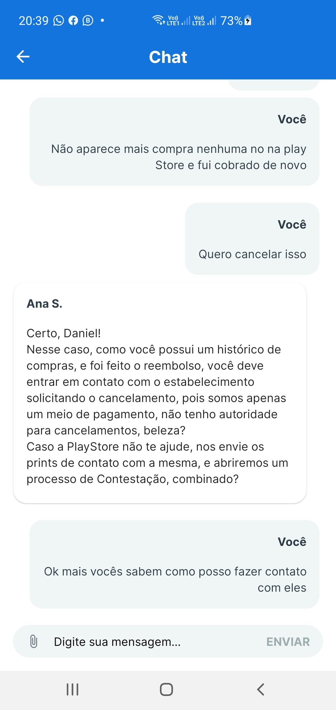 Solicitou reembolso de compra não autoriza - Comunidade Google Play