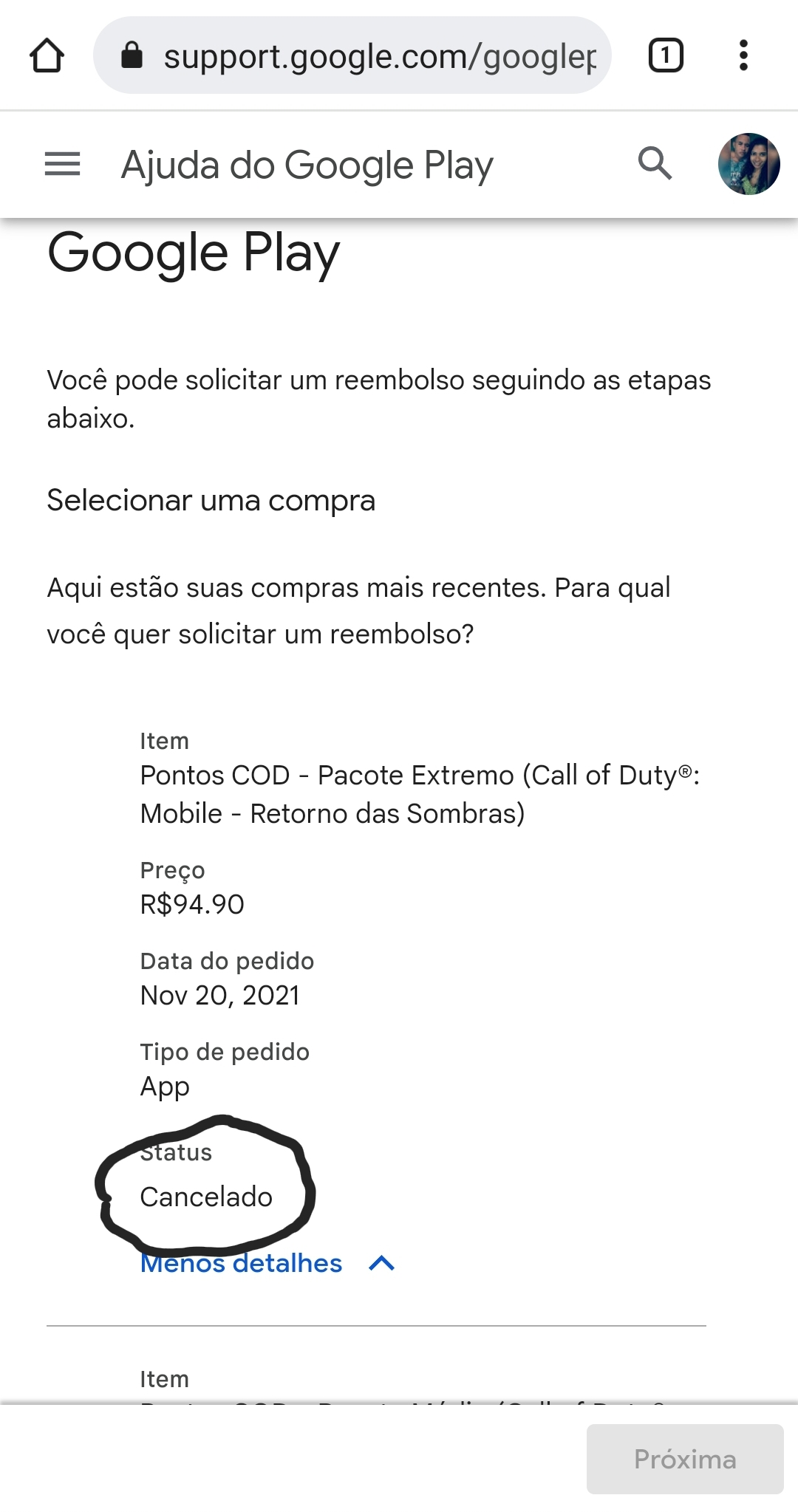 Cobrou uma compra no meu banco após o pix mais a compra pelo