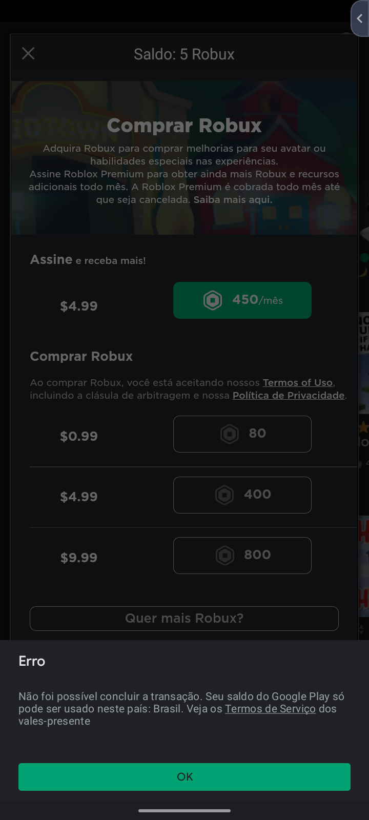 Eu não consigo fazer as compras nos meus jogos e tbm quando vou preencher o  formulário não funciona - Comunidade Google Play