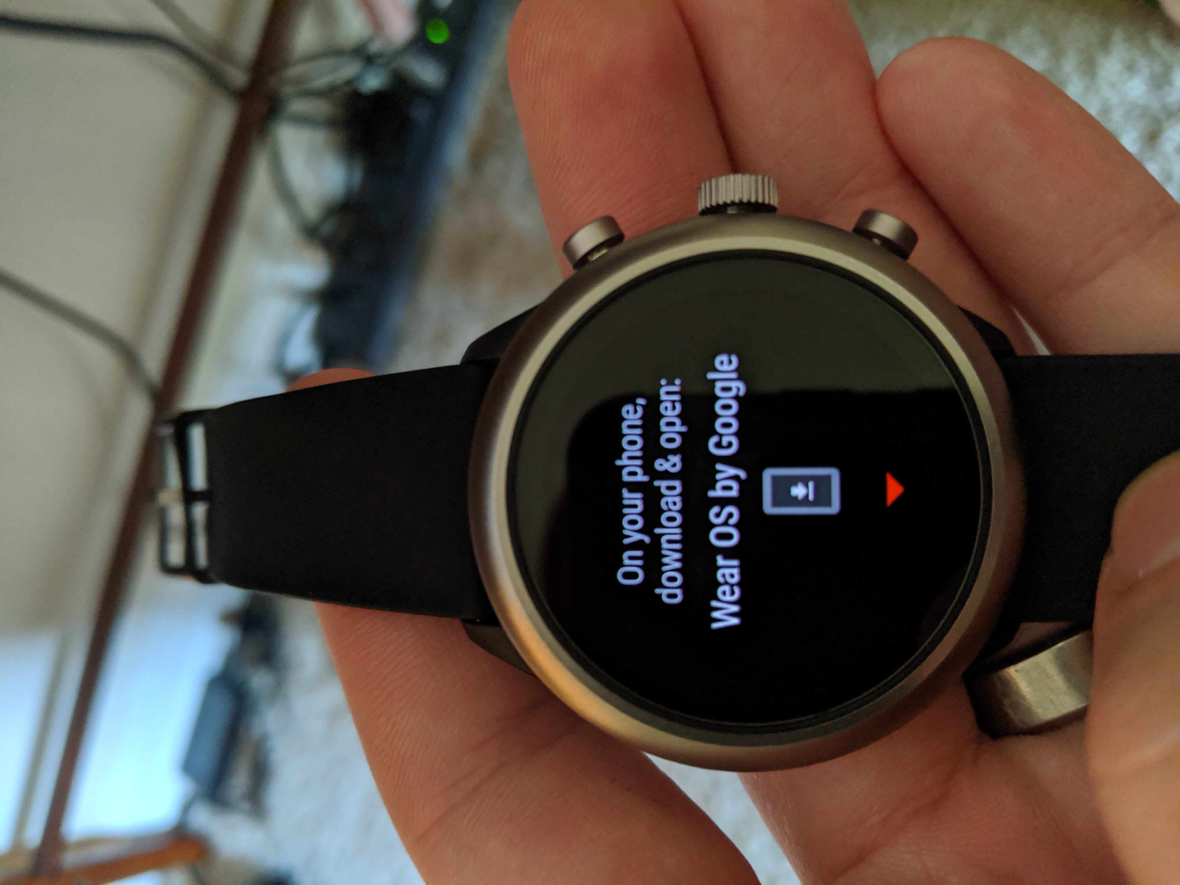 Wear OS not Detecting Fossil Gen4 Sport 