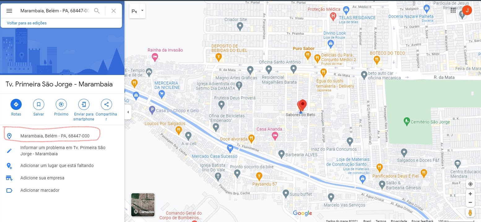 Google Maps não está apontando meu endereço no lugar certo