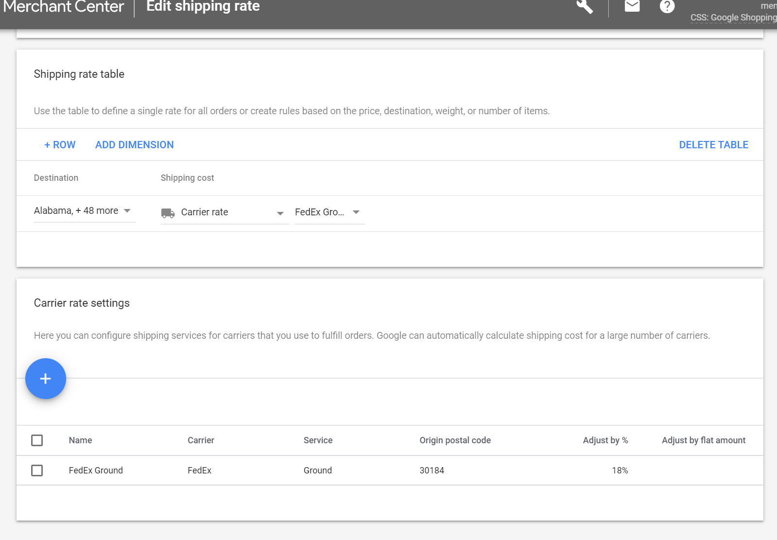 Updates to advanced shipping costs - Google Merchant Center Help