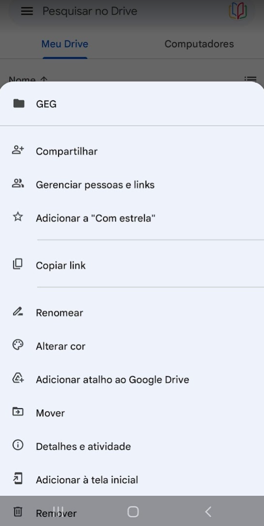 Como Compartilhar Pasta no Google Drive Pelo Celular, quer Compartilha