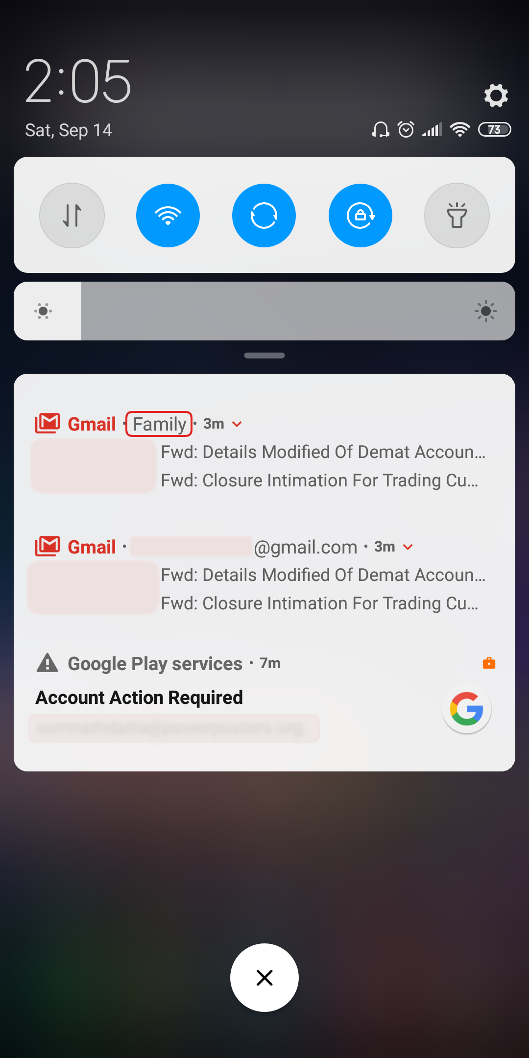 how to turn off email notifications gmail app