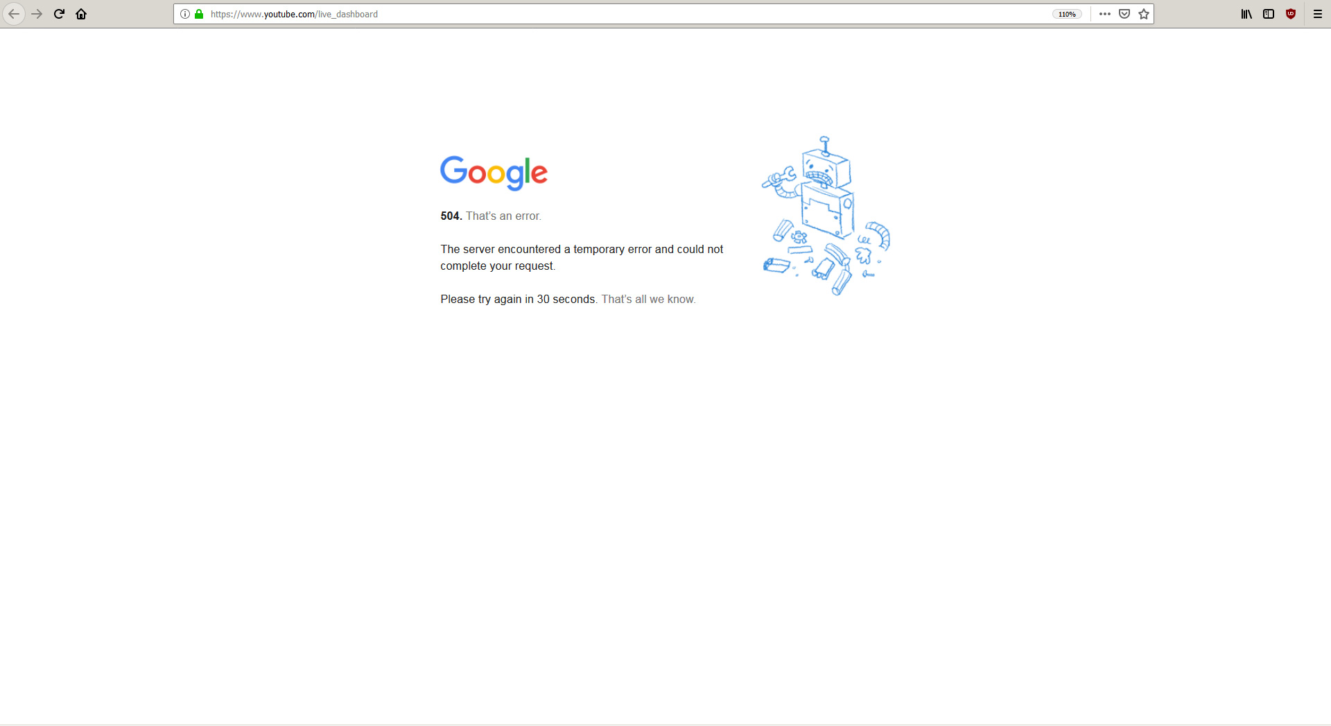 Www youtube com account server