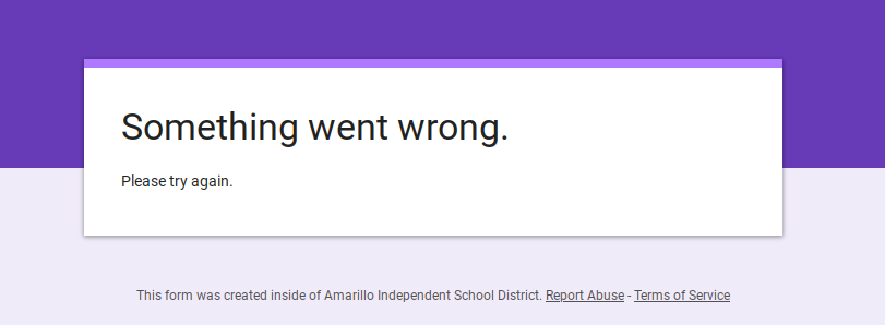 Something went wrong Google. {"Error":"wrong user Credentials"}. Error wrong login. Await message profile picture.