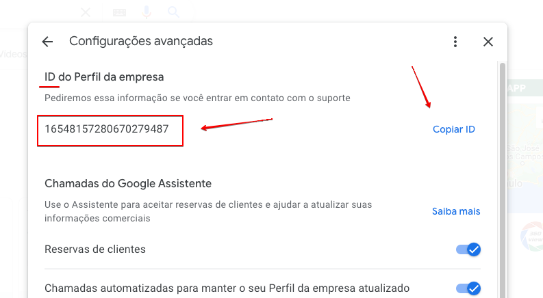 A descrição do meu perfil não é possível modificar. - Comunidade Perfil  da empresa no Google