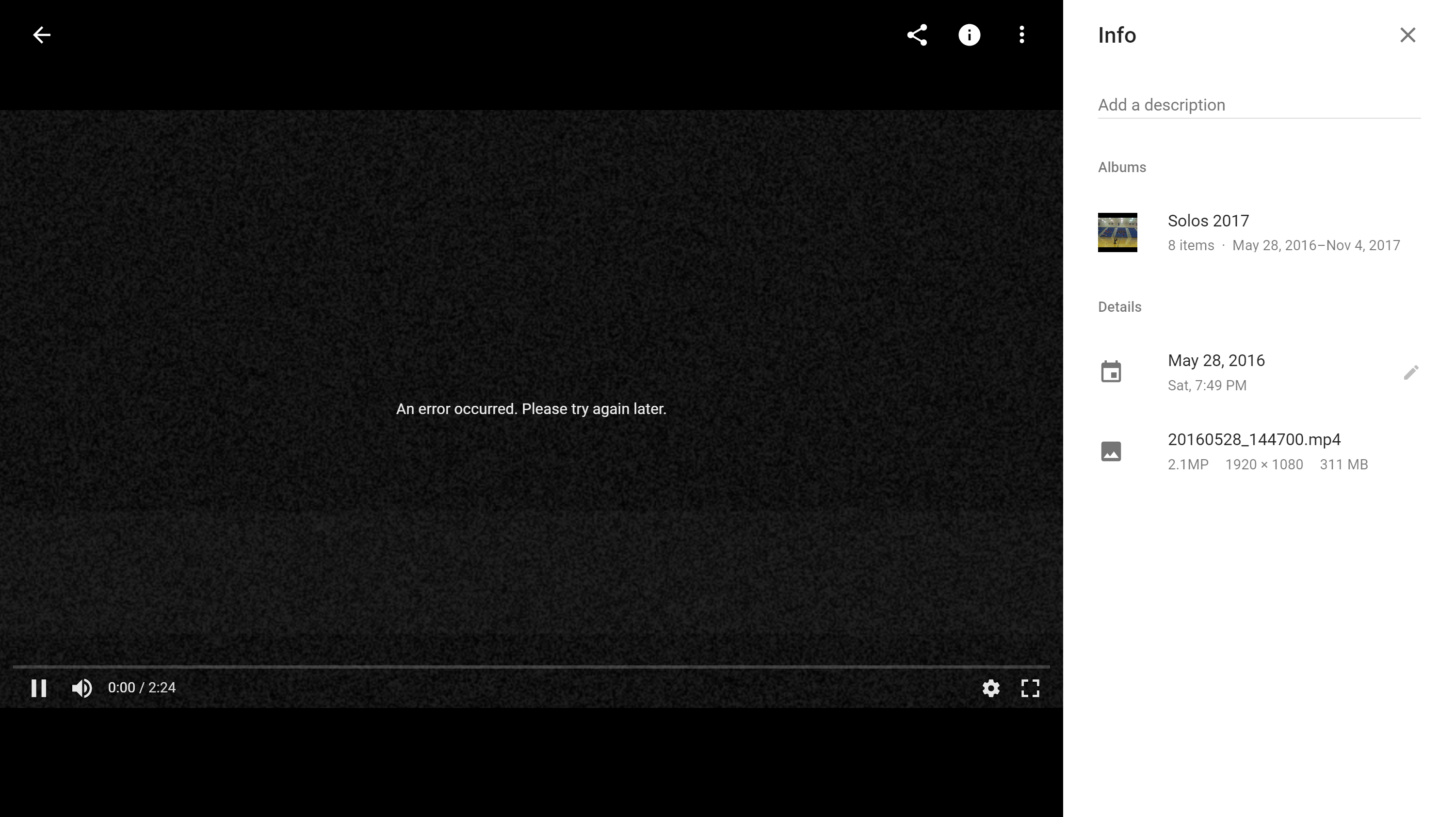 pimpandhost uploaded on 2016 PM a 2 2 Uploaded videos too large and cant access them anymore - Google Photos  Community