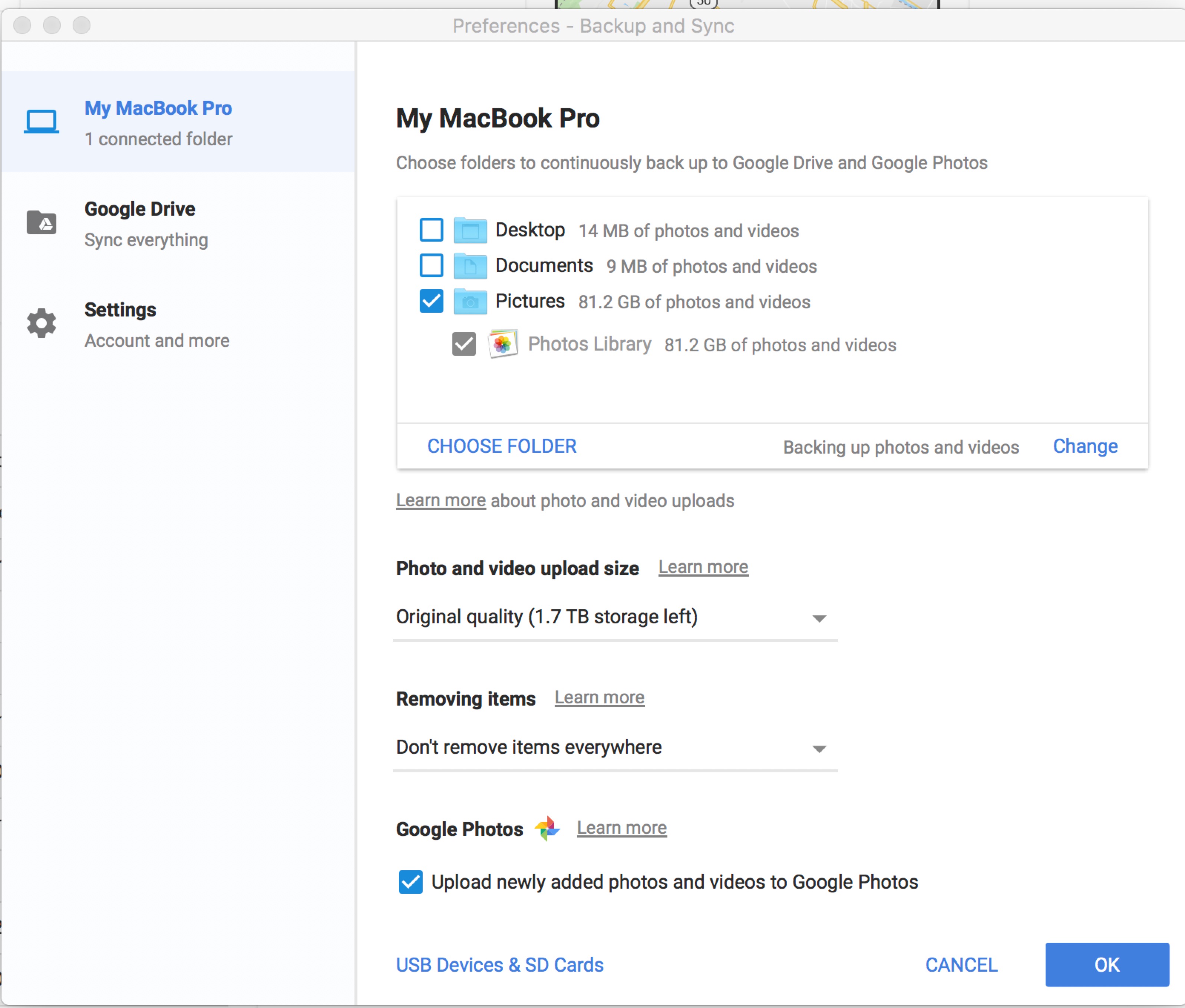 google photos desktop uploader mac buggy