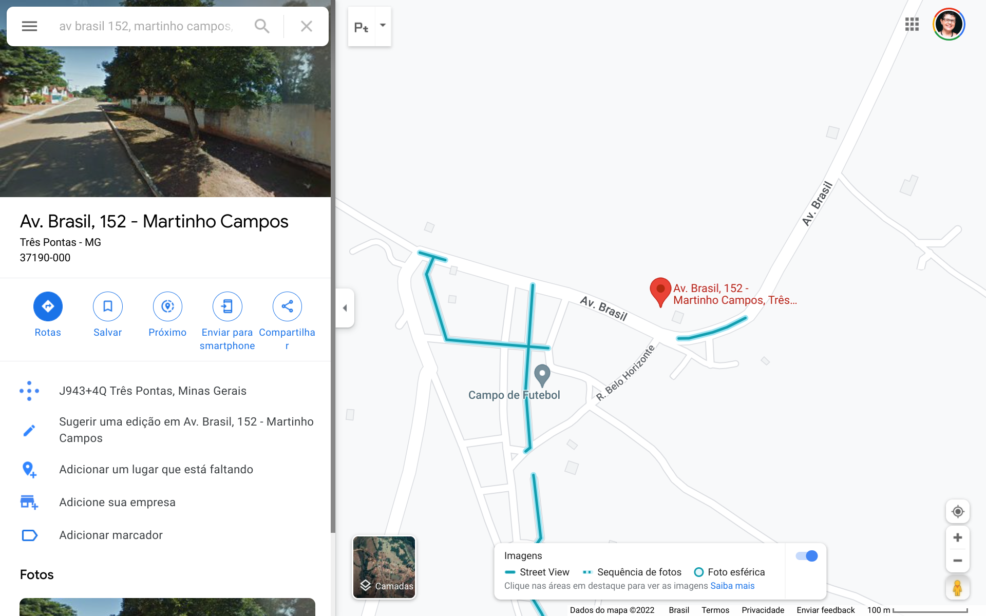 Como salvar imagens do Google Maps