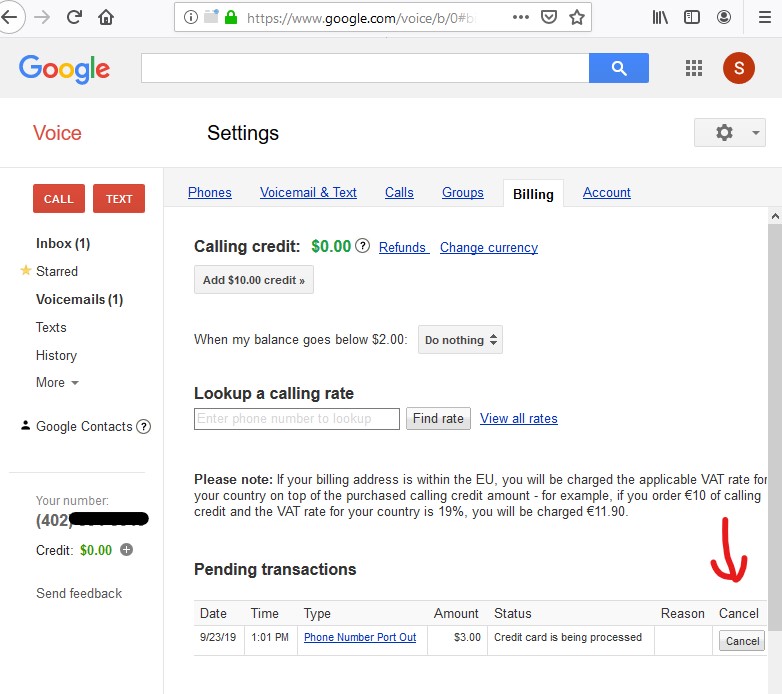 Unable To Unlock Google Voice Number Has Been At Unlock Process Pending For 10 Days Google Voice Community