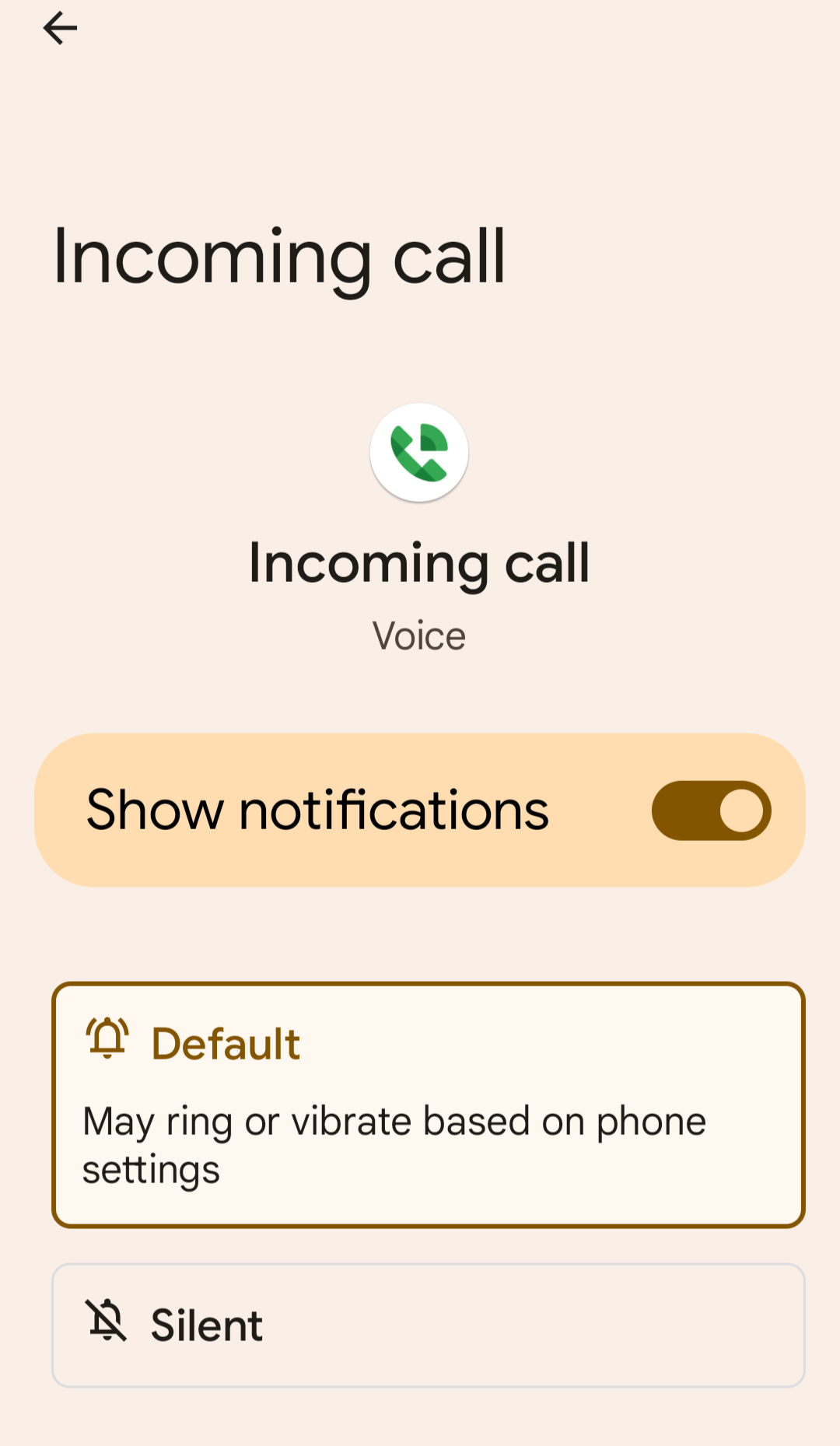may ring or vibrate based on phone settings Turn off wa notification today main image 1