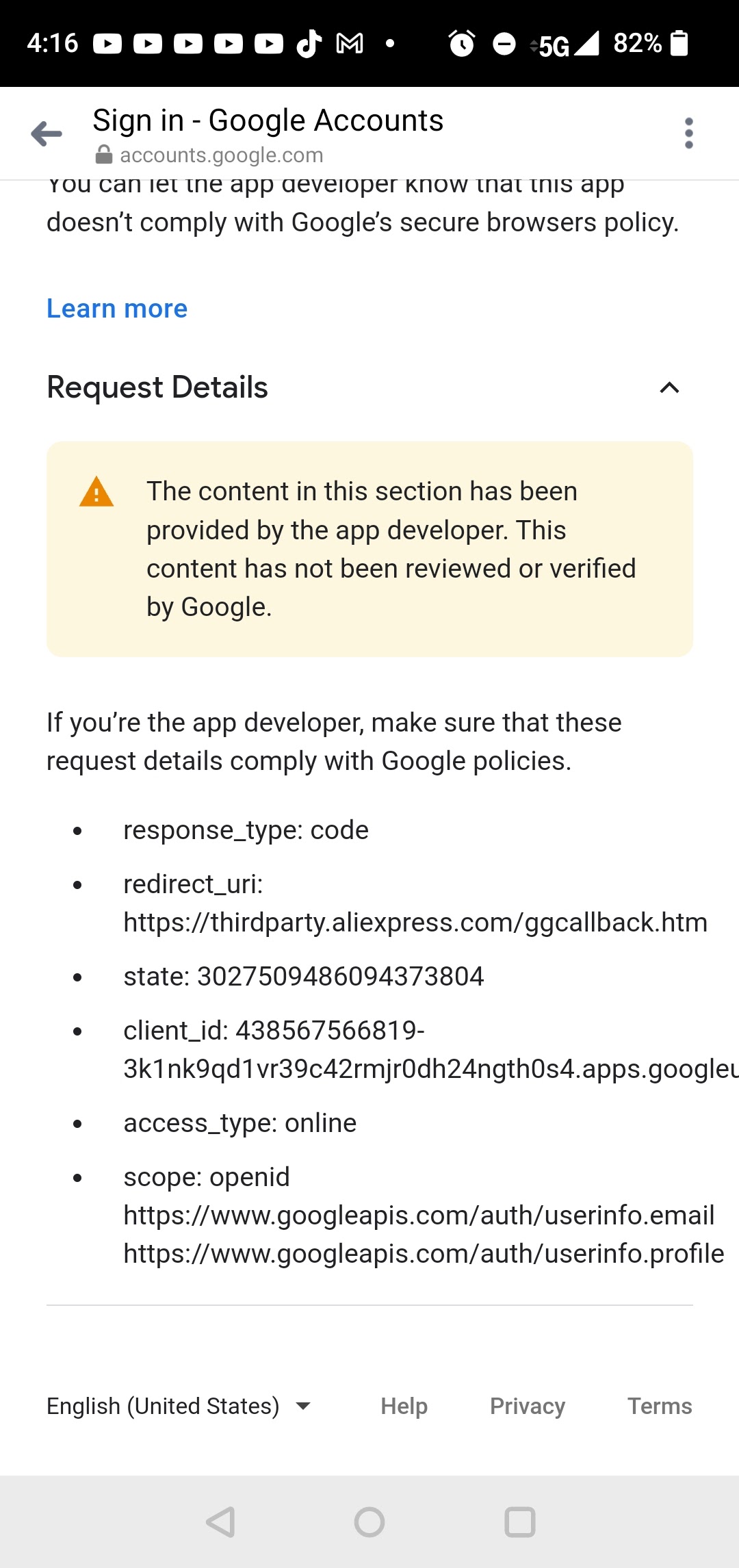 How to fix blocked due to access forbidden (403) on the Google