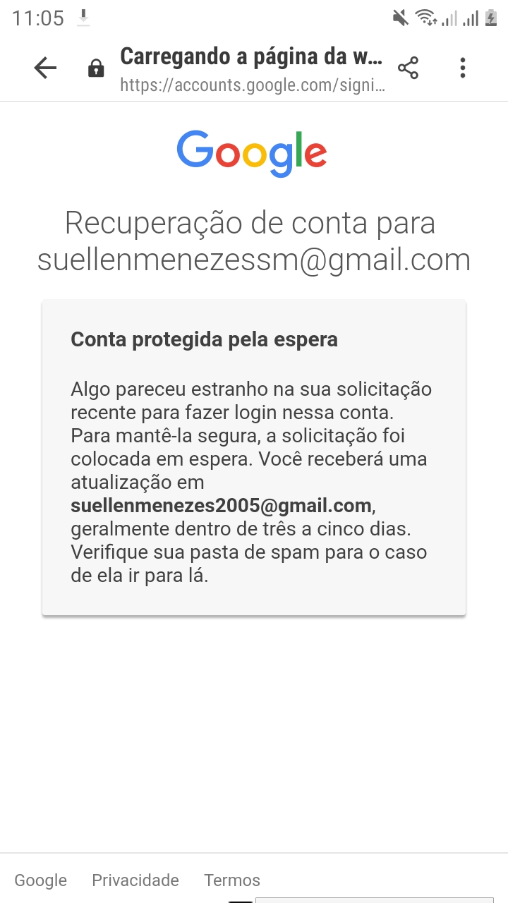 Nao Consigo Recuperar Minha Senha Gmail