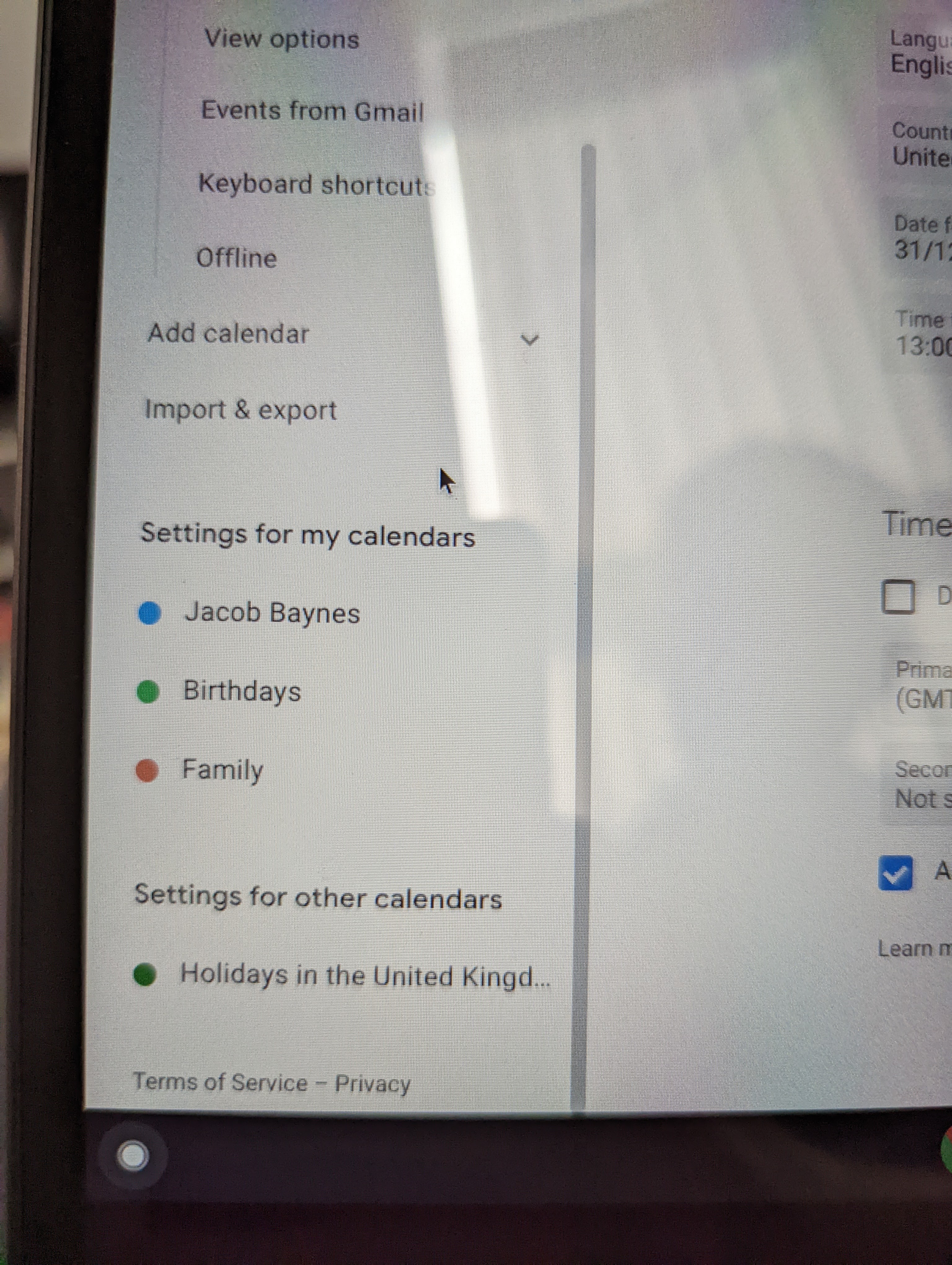 Synced a calendar from Reflexis One and now I can't remove the account from my  phone - Google Calendar Community