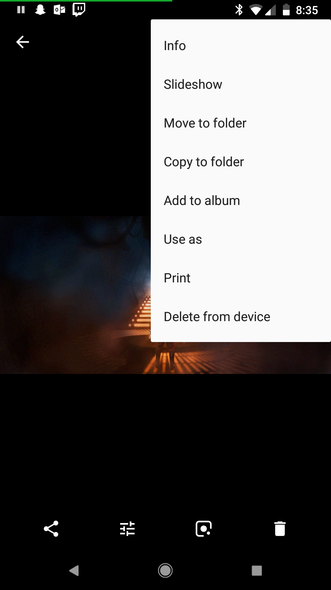 remove album from iphone