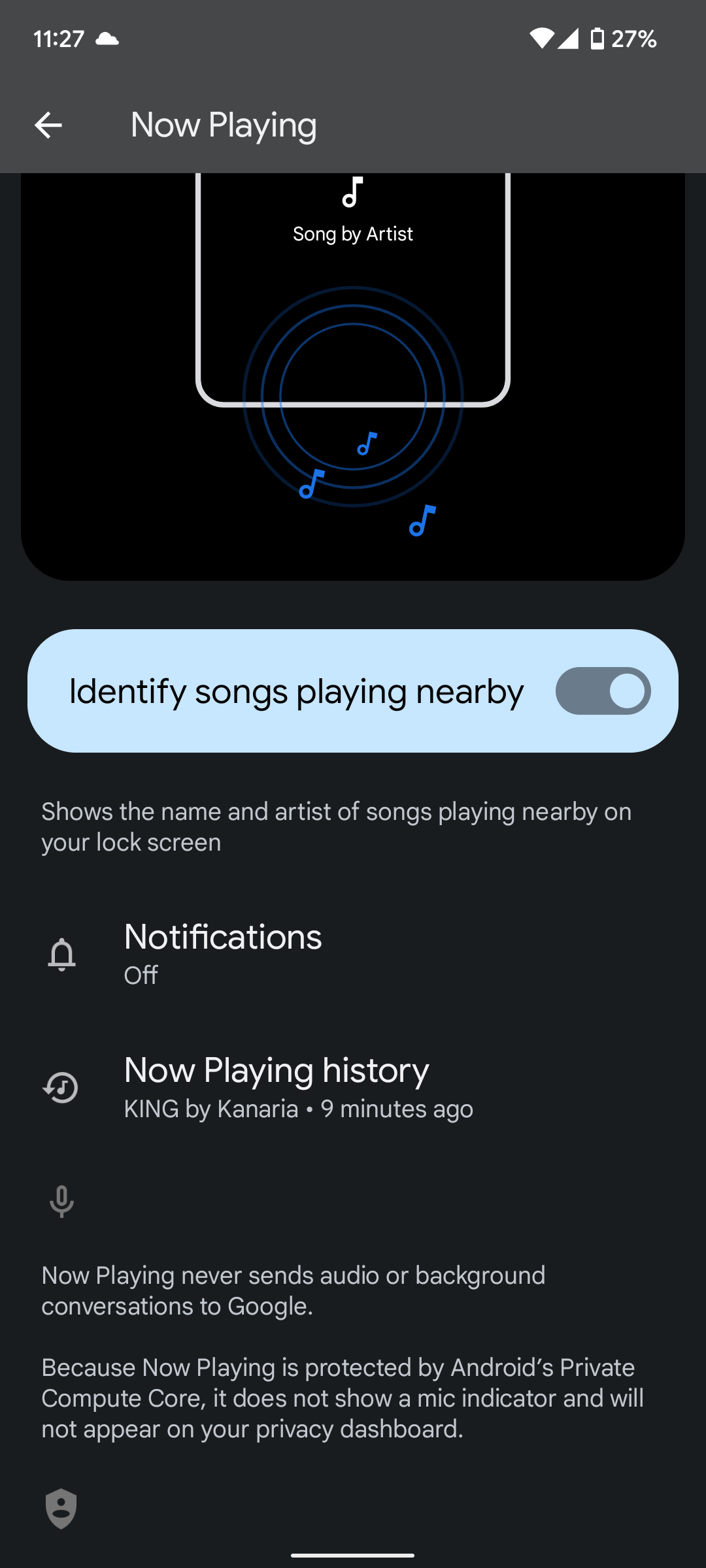 How to Turn on Now Playing and See Music History on Your Google Pixel