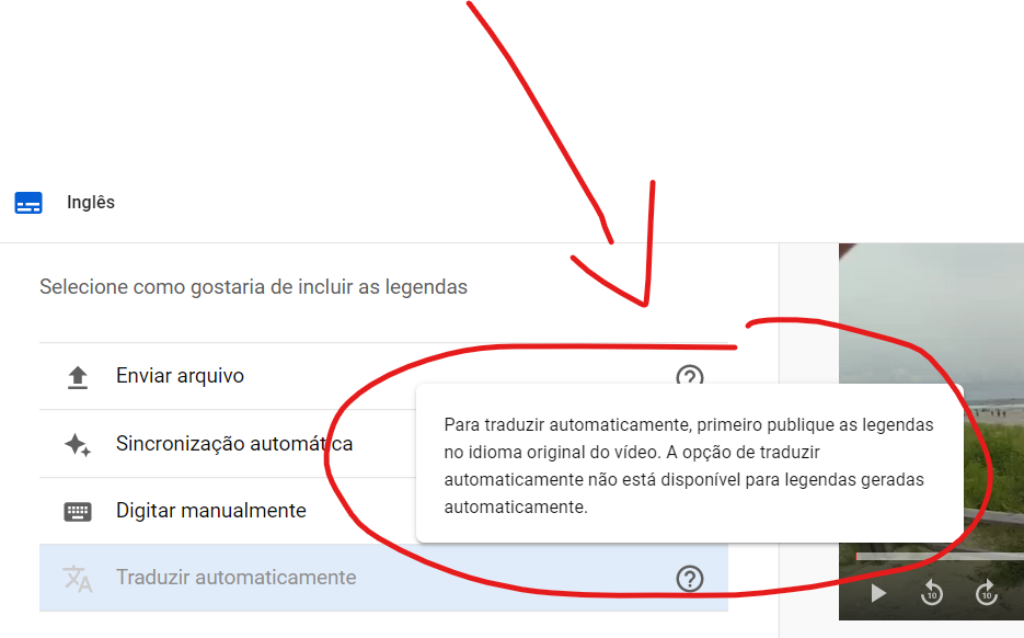 Como ativar a tradução no ? -  na Prática #2 - Tradução manual e  automática 