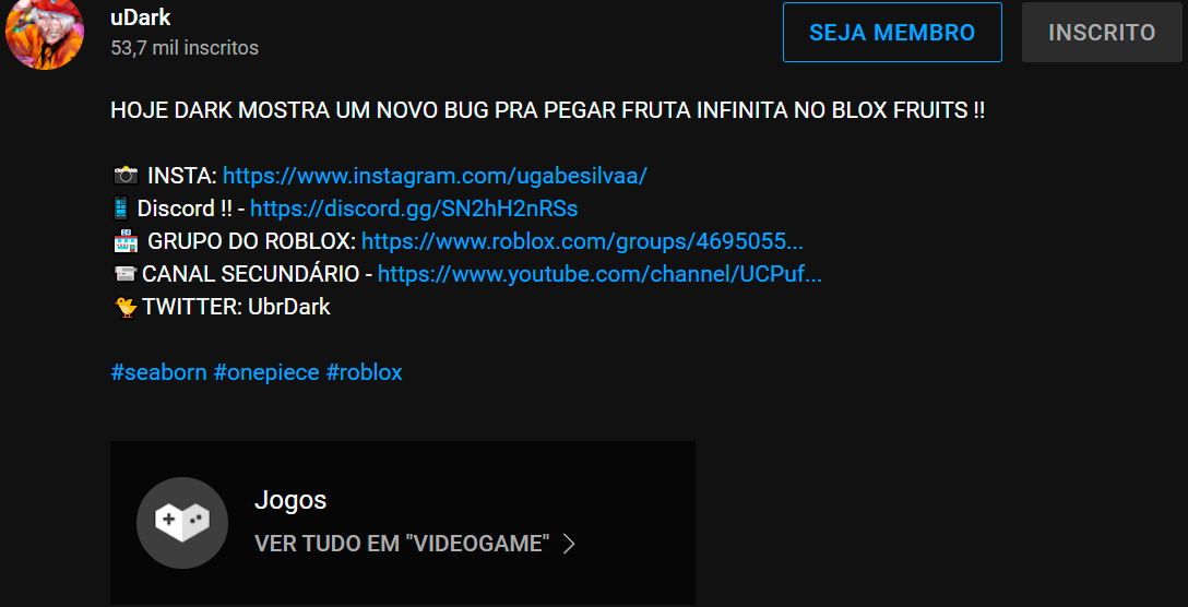 Gostaria de Saber porque na Categoria Jogos o Titulo do Jogo Roblox não  aparece mais ele sumiu - Comunidade