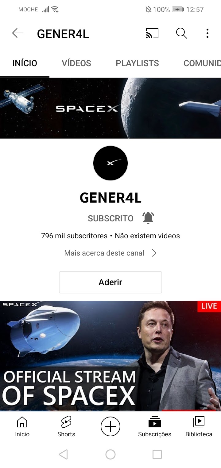 Fui hackeado e tive meu canal de 800 mil inscritos desativado