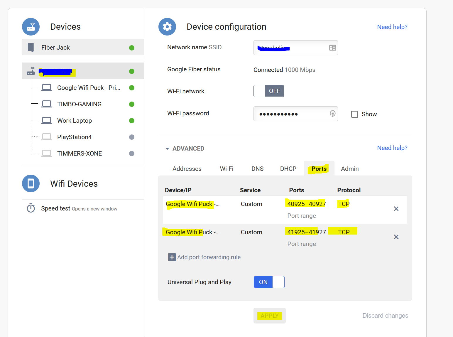Bypass Double NAT Issues with Nest/ Google Wifi, by #hope