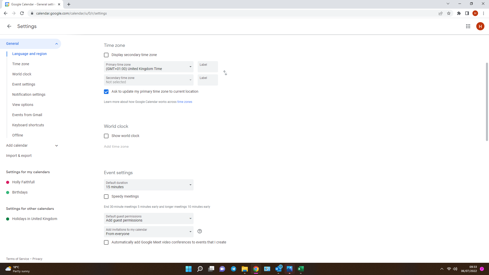 Google Calendar - event duration is set for 15 minutes but still always  comes up as 30 mins - Google Calendar Community