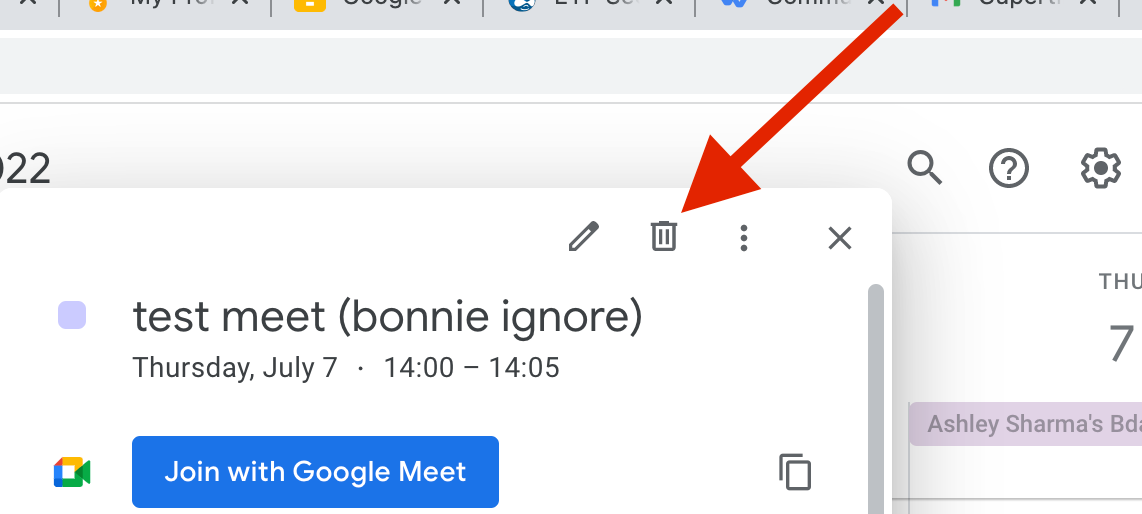 how do I cancel a scheduled meeting? Google Meet Community