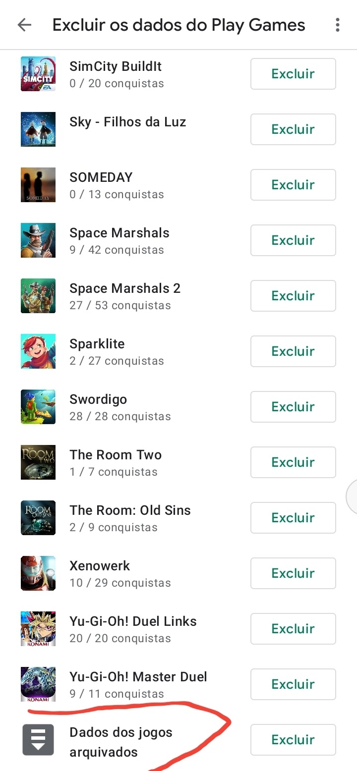 Google Play Games  Como apagar o progresso de um jogo