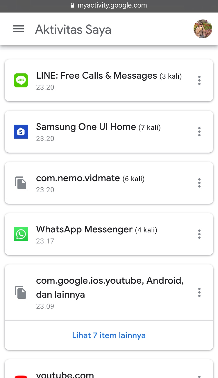 Interaksi Perangkat Diandroid Yang Mana Di Hp Lain Tidak Tercantum Lagi Diaktivitas Saya Kenapa Akun Google Community