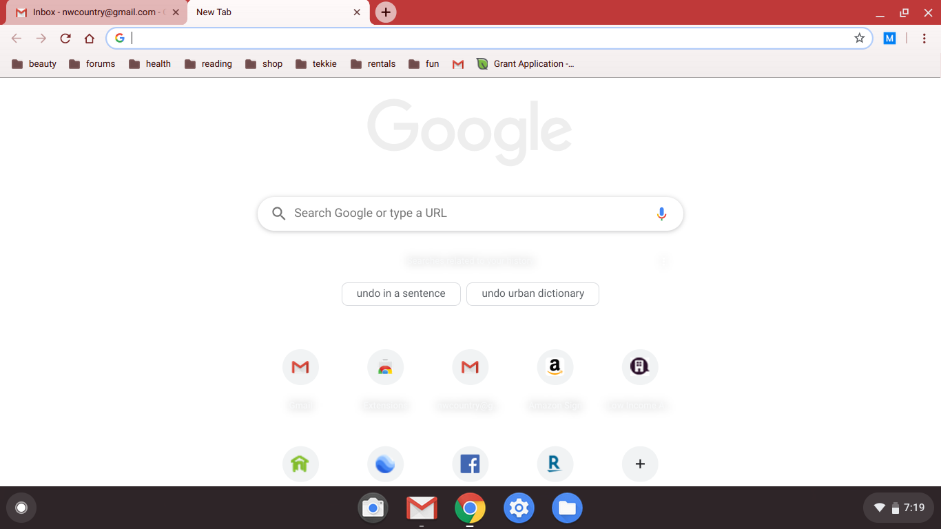 google chrome icon missing