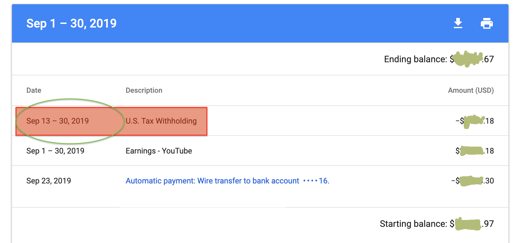 Why Is Google Withholding Taxes From Our Payments We Have