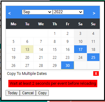 How can I duplicate an event that occurs at irregular intervals or random  dates? - Google Calendar Community