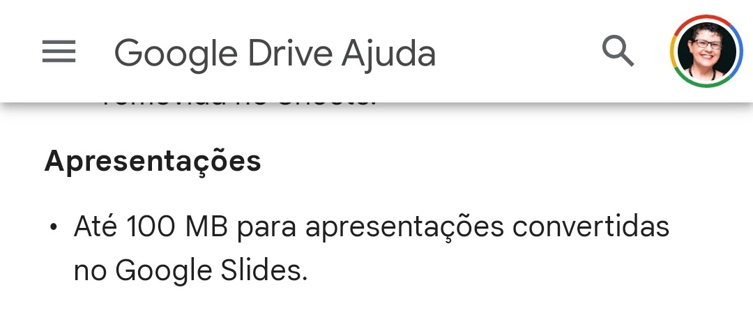 Erro no download de arquivo do Google Slides - Comunidade Editores