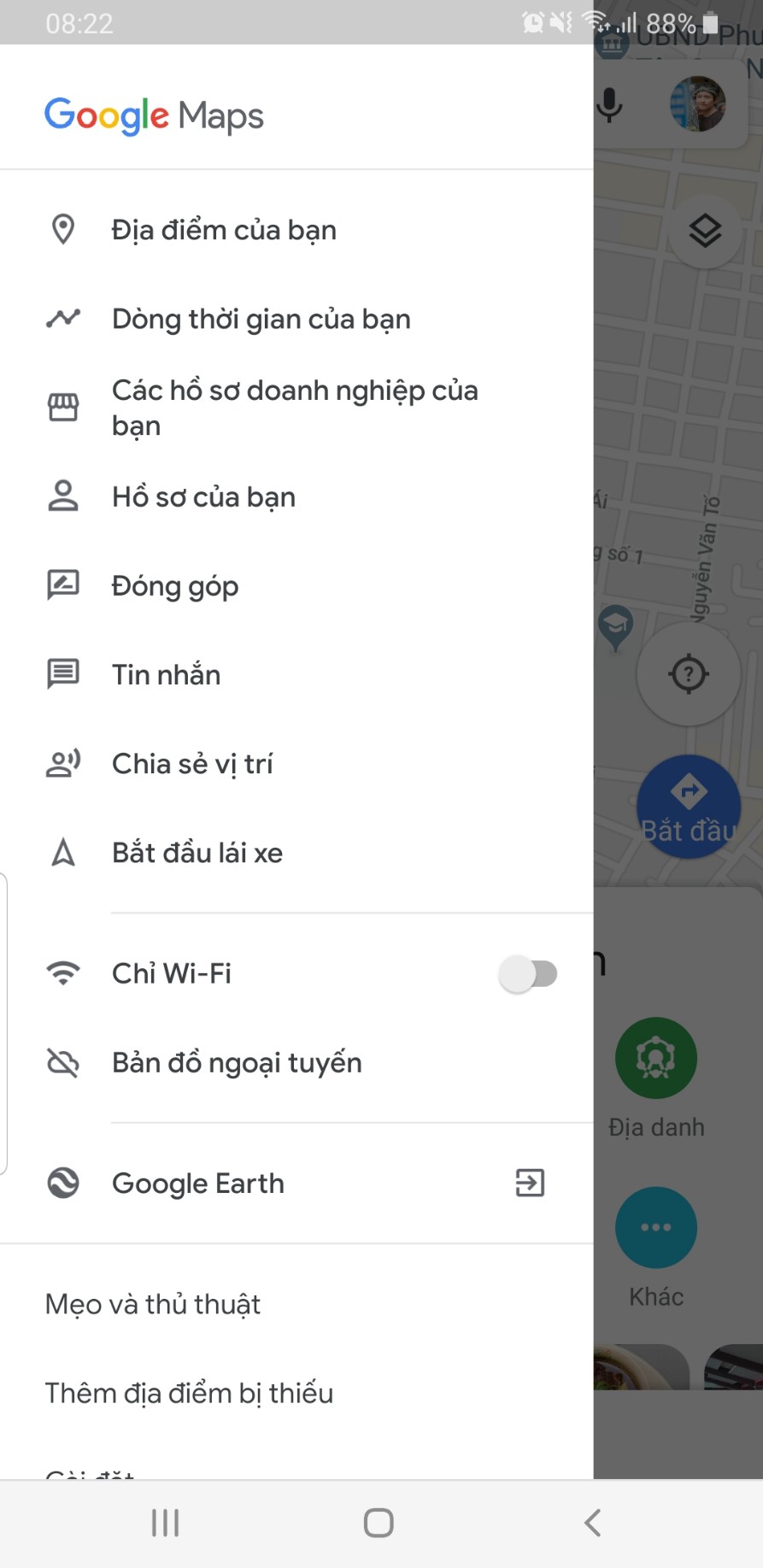 làm cách nào lấy lại vị trí mình đã đi qua - Maps Community