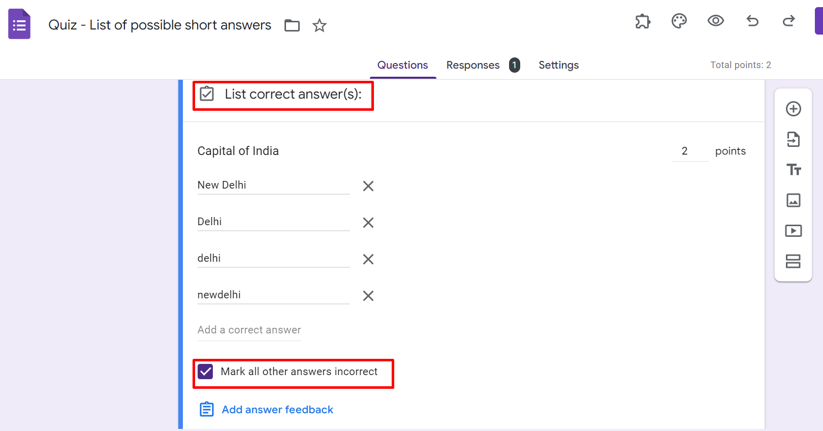 How to cross check google form submissions against a list of id