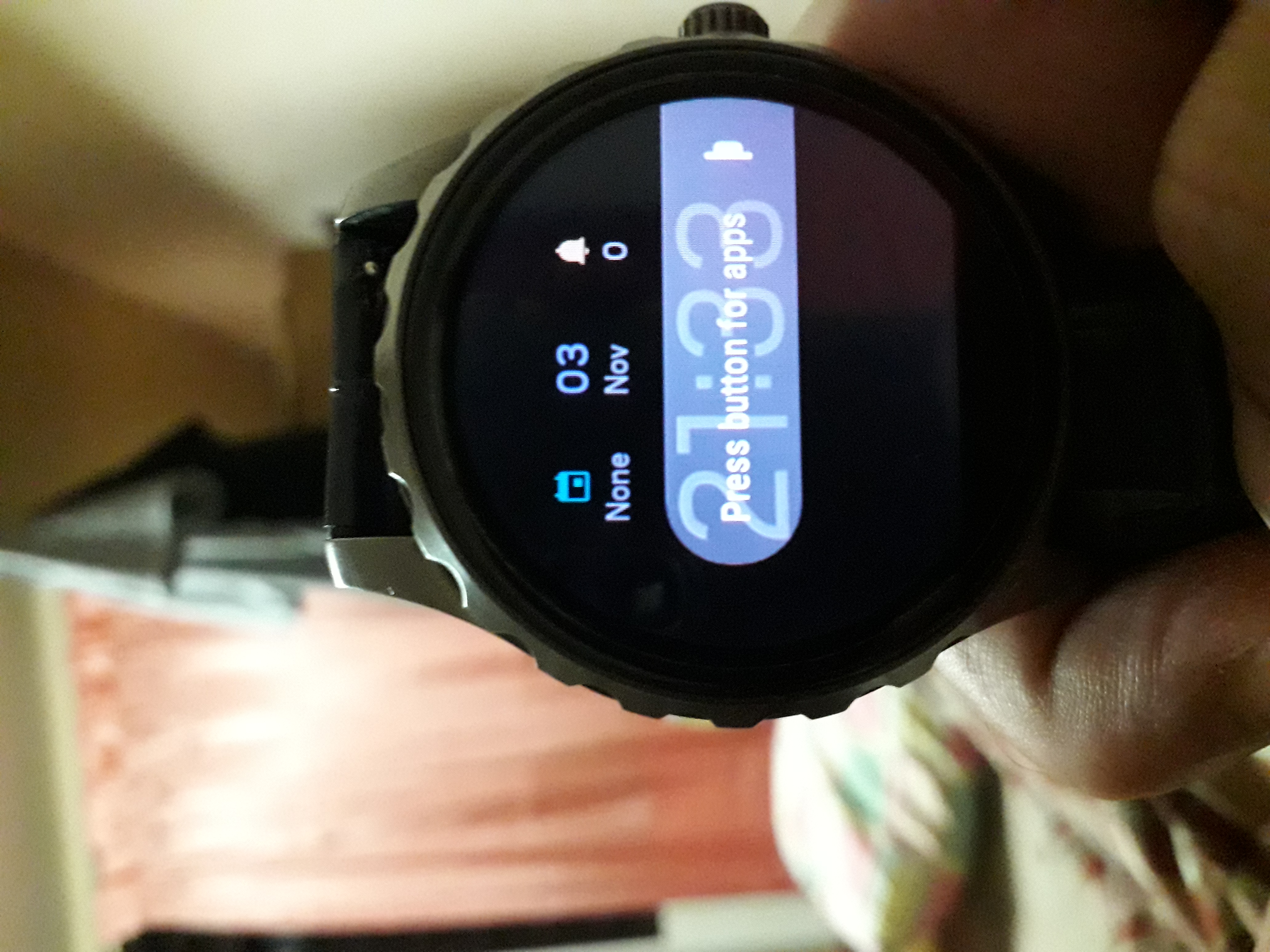 fossil smartwatch link removal