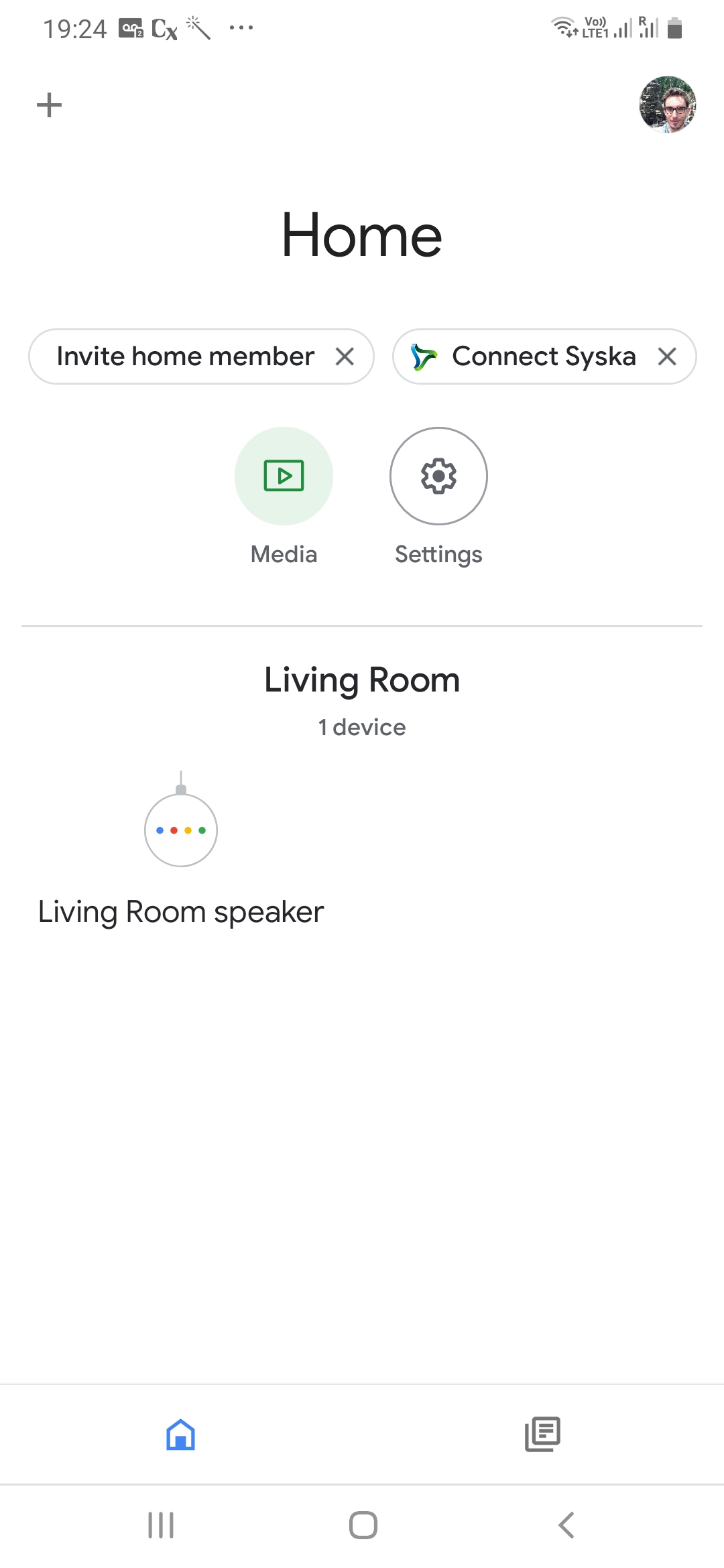syska led google home