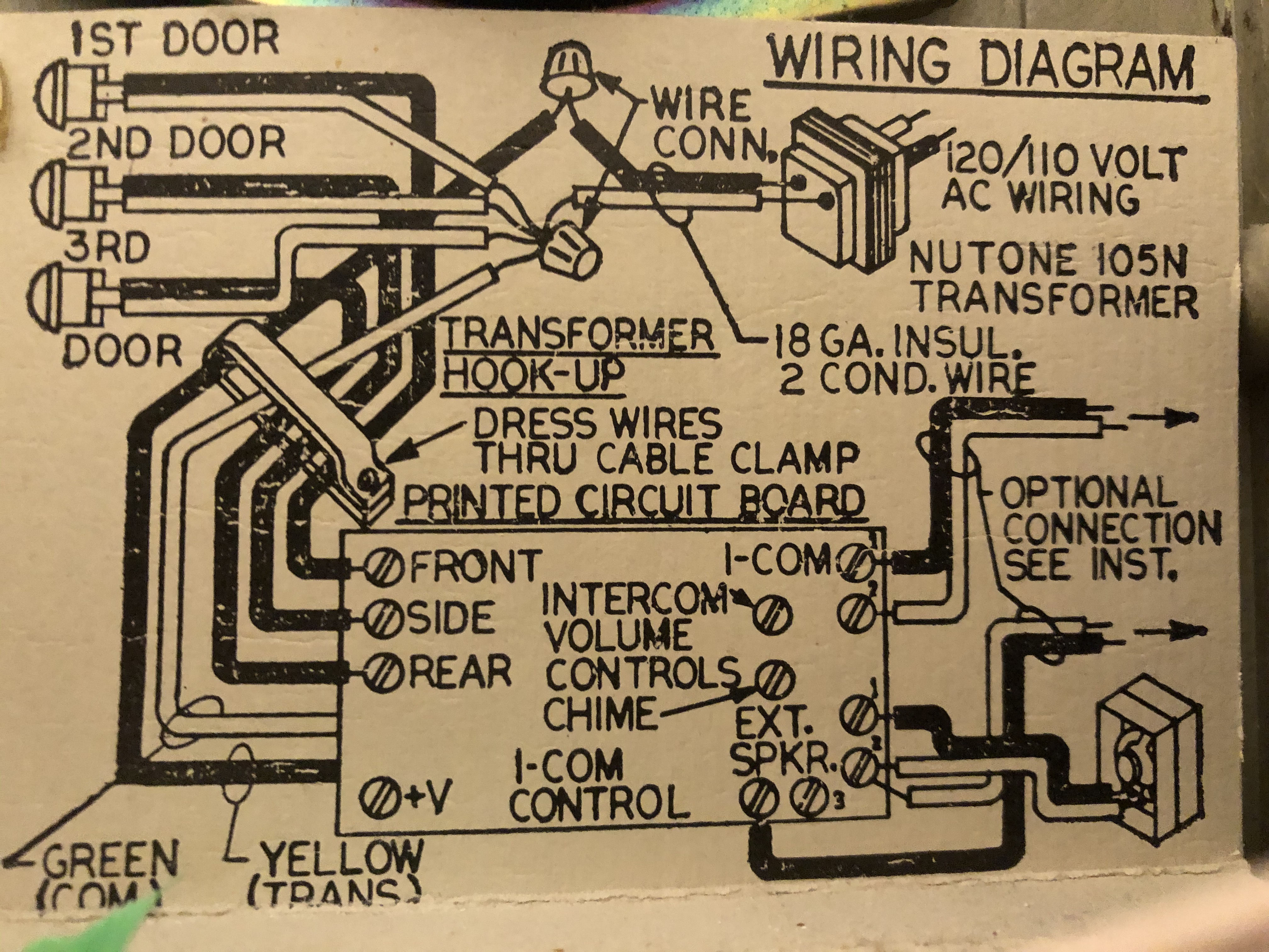 Doorbell Chime Wiring Diagram - 35