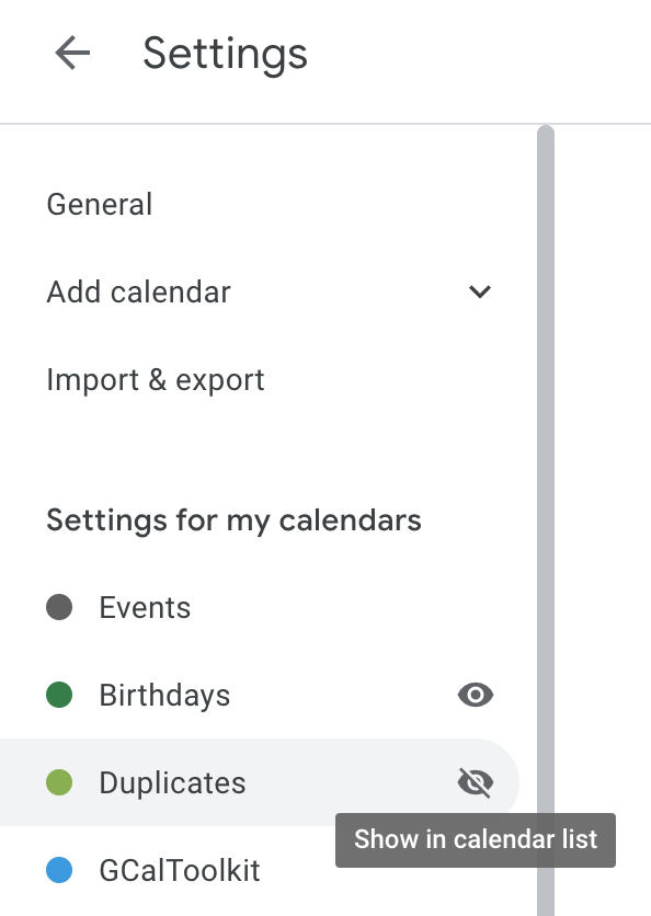 shared calendar not showing up in gmail