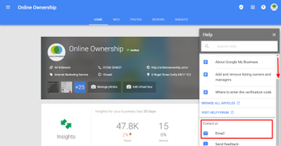 google business support email google business support email