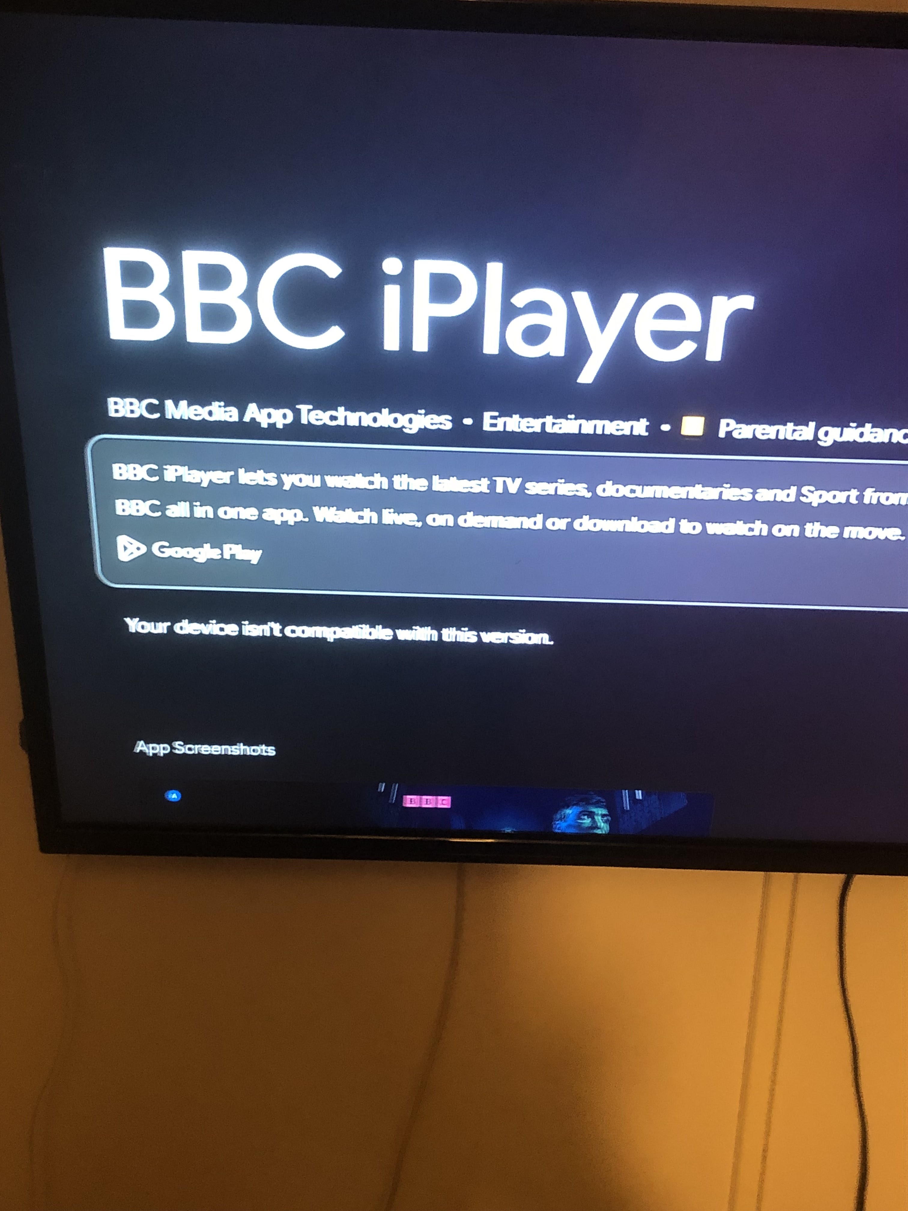 Etablering udsættelse gået vanvittigt BBC iPlayer won't work on new Google Chromecast HD. - Google TV Community