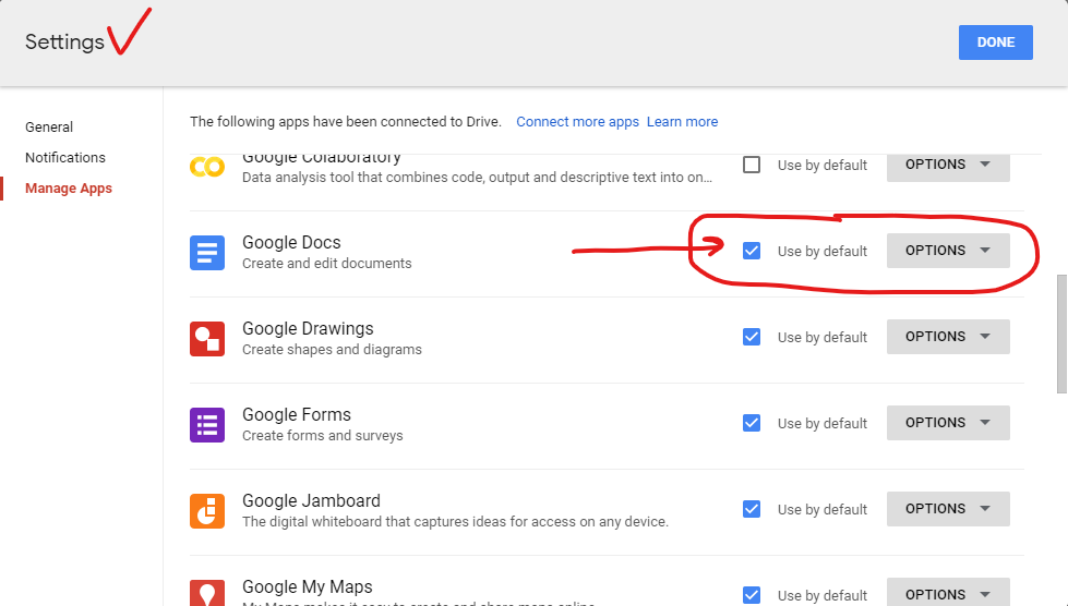 how to open google drive to friends