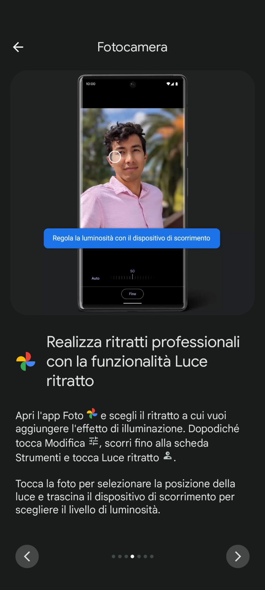 Come mai nel menu strumenti è presente solo la funzione gomma magica? -  Community Google Foto