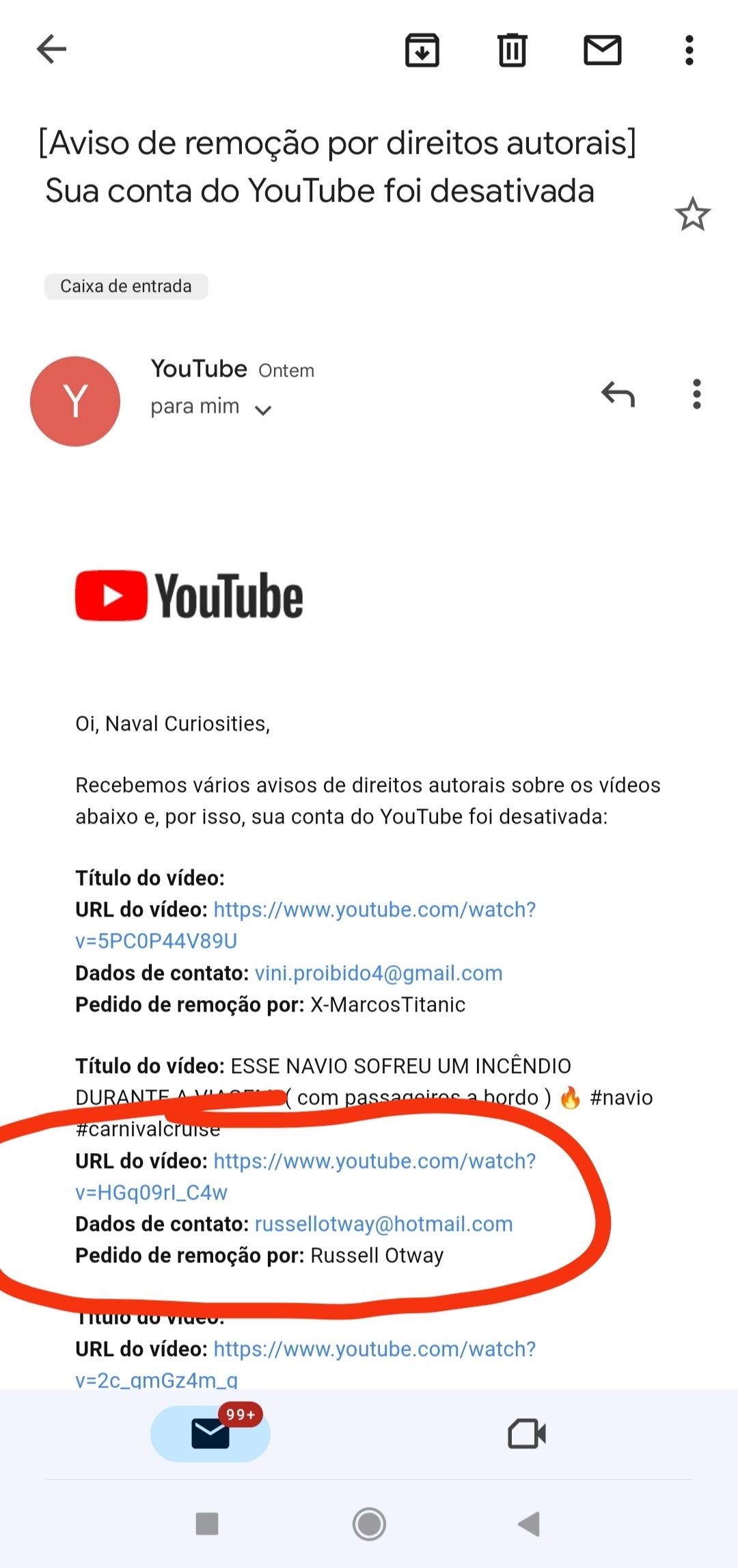 Canal excluído sem aviso, lamentável ver uma empresa como  tomando  uma atitude assim! - Comunidade